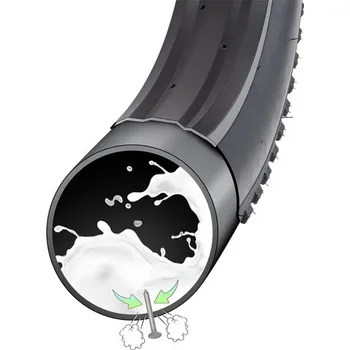 Samotěsnící duše do kola YunSCM 2 ks černá