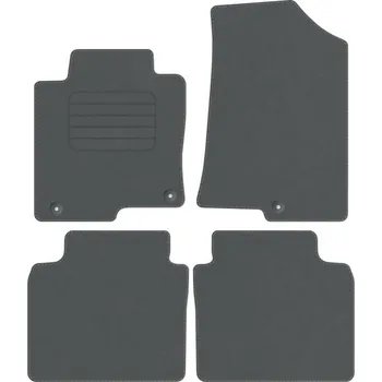 autokoberec Kobercové rohože Edecor velurové 4 ks