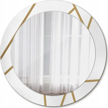 Zrcadlo Kulaté Zrcadlo do Koupelny Lineární Kompozice 70 cm