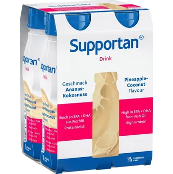 Speciální výživa Supportan DRINK Ananas a kokos 4x200 ml