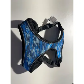 Postroj pro psa Postroj polstrovaný síťovaný XS - L délka a barva: M modrá