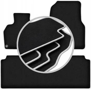 autokoberec Velurové autokoberce Wielganizator 3 ks