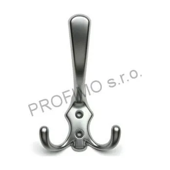 Věšák Věšák-Lugo satin chrom+šroubky (Věšák-Lugo satin chrom+šroubky)