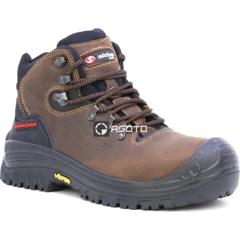 Pracovní obuv SIXTON Stelvio S3 hnědá pánská pracovní obuv 46