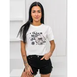 Bílé dámské tričko s aplikacií Bolf 97T2110 - M/L