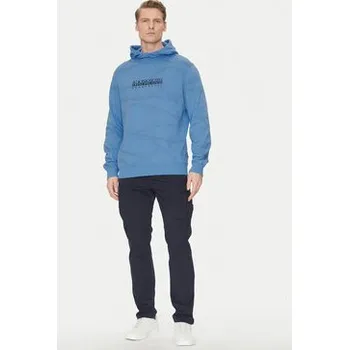 Pánská mikina Napapijri Mikina Cellini NP0A4ILR Modrá Relaxed Fit L