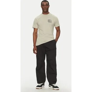 Pánská móda Vans T-Shirt Next Stop VN000NHPZUJ1 Béžová Regular Fit L