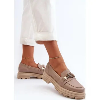 Dámské mokasíny Stylové dámské kožené mokasíny s lesklým poutkem Step in Style, 40 i240_195257_2:40