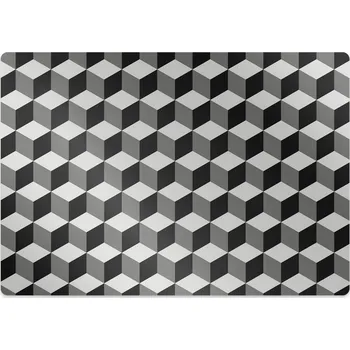 Podložka pod nábytek Podložka pod kancelářskou židli 3D kostky vzor