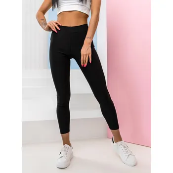 Dámské legíny Černé dámské legíny Bolf YW01055 - 2XL