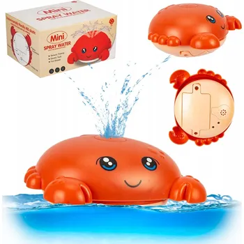 Hračka pro nejmenší Norimpex Fontána Krab MODRÝ