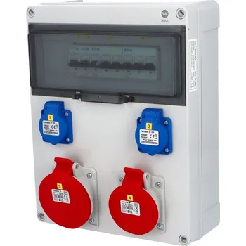 modulární přístroj a rozvaděč FAMATEL Skříň FB385-6kA-ZSF20101000.0 /5813 zásuvková FB385-6KA