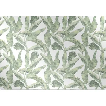 Podložka pod nábytek Podložka pod kolečkovou židli banánové listy