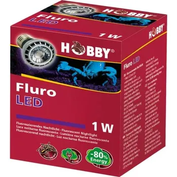 Noční světlo Hobby LED fluorescenční noční svítilna do terária 1W