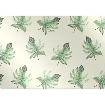 Podložka pod nábytek Podložka pod kancelářskou židli tropické listy