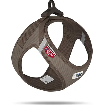 Postroj pro psa Curli Postroj pro psy se sponou Manšestr Brown 2XS, 2-4 kg