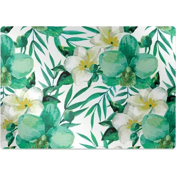 Podložka pod nábytek Ochranná podložka pod židli pastelové květiny