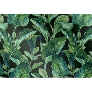 Podložka pod nábytek Podložka pod kancelářskou židli tropické listy