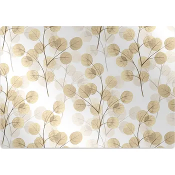 Podložka pod nábytek Ochranná podložka pod židli Větvičky s listy