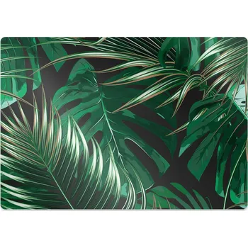 Podložka pod nábytek Podložka pod kolečkovou židli červené květy