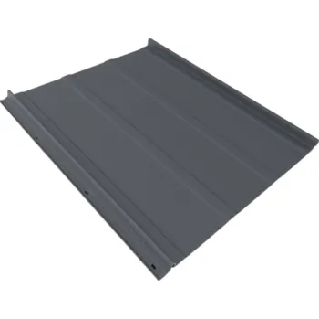 plechová krytina BELPROFILE Krytina Click Stripes SandShape grafitově šedá