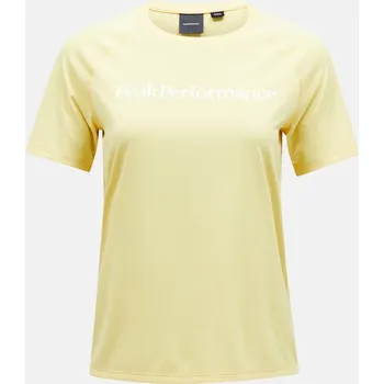 Dámské tričko TRIČKO PEAK PERFORMANCE W ACTIVE TEE MELLOW YELLOW