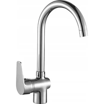 Vodovodní baterie Stojánková kuchyňská baterie Kuchinox LUGA, stříbrná