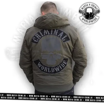 Mafia & Crime Pánská zimní bunda MC Criminal Worldwide velikost: S
