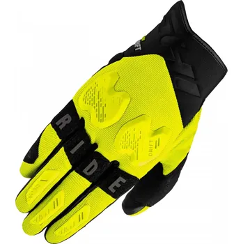 Moto rukavice Rukavice na motorku Shima Drift fluo žluto-černé S