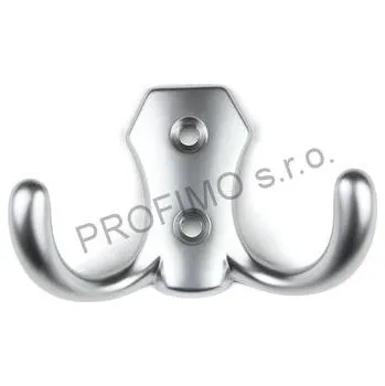 Věšák Věšák-Davos satin chrom+šroubky (Věšák-Davos satin chrom+šroubky)