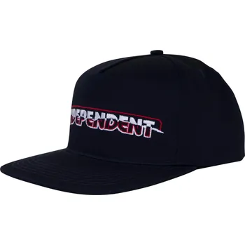 Módní doplněk INDEPENDENT kšiltovka - Barhouse Ripped Snapback Structured Navy (153562)