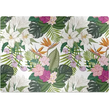 Podložka pod nábytek Podložka pod kancelářskou židli exotických květin