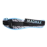 MadMax Dámský fitness opasek Swarovski MFB314 modrý - XS