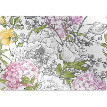 Podložka pod nábytek Podložka pod kolečkovou židli ptactvo