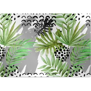Podložka pod nábytek Podložka pod kancelářskou židli tropické listy