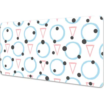 Stolní podložka Pracovní podložka s obrázkem Kruhy a trojúhelníky