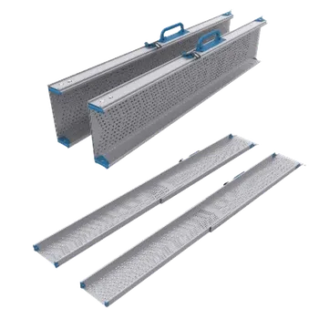 Nakládací rampa pro vozidlo Teleskopické nájezdy Pondus 120 cm (2ks)