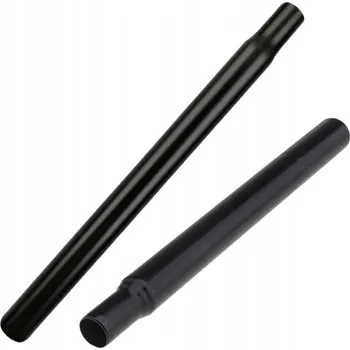 Sedlovka Ocelová sedlovka, tyč 25.4x300 mm Černá ocelová ZOOM