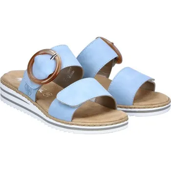 Dámské pantofle Rieker V0692-10 modrá, vel. 41