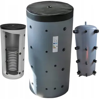 akumulační nádrž Bojler, akumulační nádrž, buffer 2000 l se dvěma spirálami