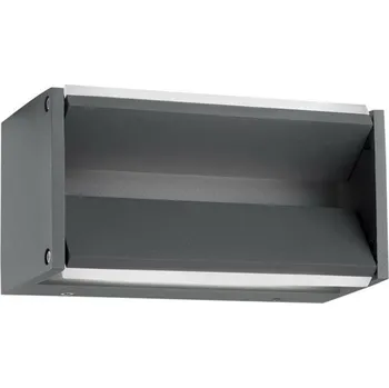 Venkovní osvětlení NOVA LUCE venkovní nástěnné svítidlo TWIN tmavě šedý hliník akrylový difuzor LED 2x5W 3000K 220-240V rotační 0-90st. IP54 713122