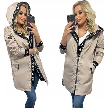 Moto bunda VOLNÁ ROVNÁ PARKA bunda S KAPUCÍ BUNDA velikost XL