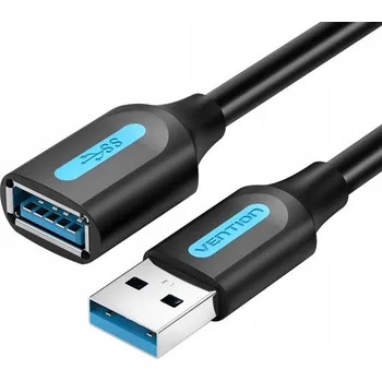 Datový kabel VENTION ROBUSTNÍ PRODLUŽOVACÍ KABEL USB 3.0 (KONEKTOR samec) NA USB (KONEKTOR samice) 1M