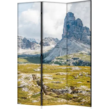 Paraván Paraván pokojový závěs stěna 135x172 cm hory příroda
