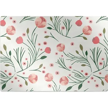 Podložka pod nábytek Podložka pod židli Vintage vlčí máky