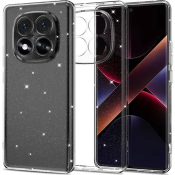 Náhradní díl pro mobilní telefon Kryt Tech-Protect Flexair Xiaomi Redmi Note 14 Pro 5G / Poco X7 5G Glitter
