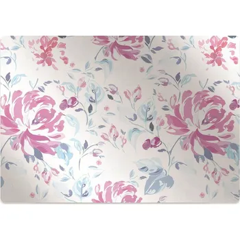 Podložka pod nábytek Ochranná podložka pod židli fialové květy