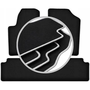 autokoberec Velurové autokoberce Wielganizator 3 ks