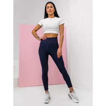 Tmavě modré dámské legíny Bolf YW88024 - XL