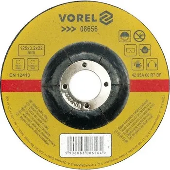 Sada nářadí Kotouč na kov řezací vypouklý 230 x 3,2 x 22 mm Vorel